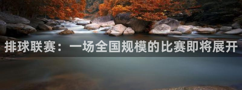  易游官网验证：排球联赛：一场全国规模的比赛即将展开